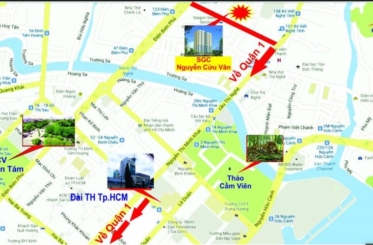 3.6 TỶ- CĂN HỘ SGC Nguyễn Cửu Vân, SỔ HỒNG RIÊNG, Lâu dài,68M2, 2PN